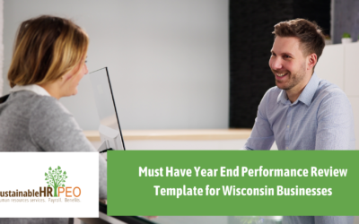 Must Have Year End Performance Review Template for Wisconsin Businesses